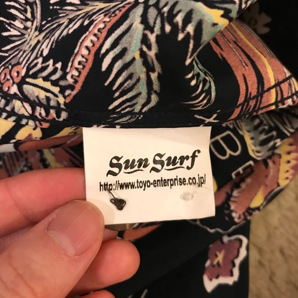 Sun Surf Rayon Short Sleeves Hawaiian Shirt XL - Picture 13 of 13